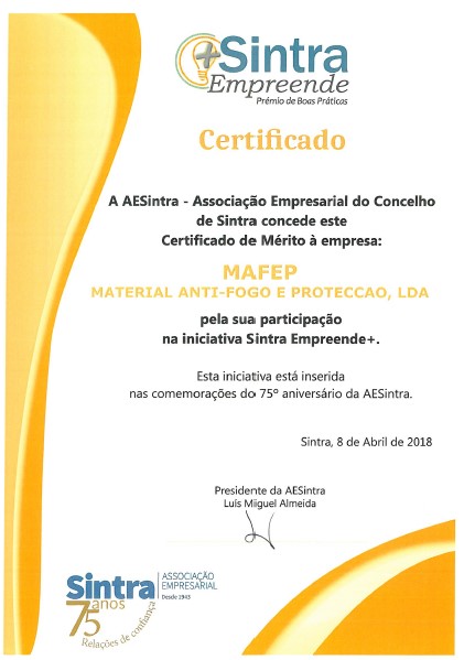 Cerificado AE SIntra Empreende+